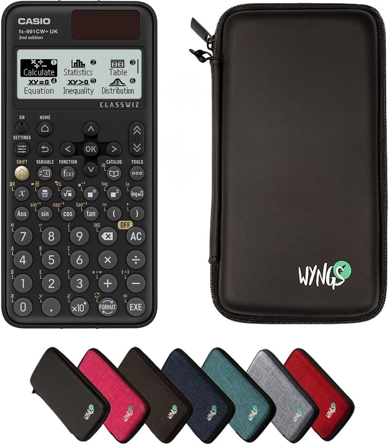Casio fx-991CW+ Scientific Calculator with Case